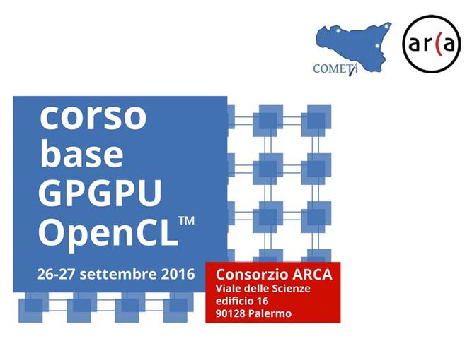Corso base GPGPU OpenCL Consorzio COMETA