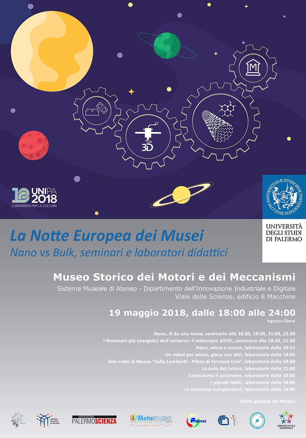 locandina notte europea dei musei