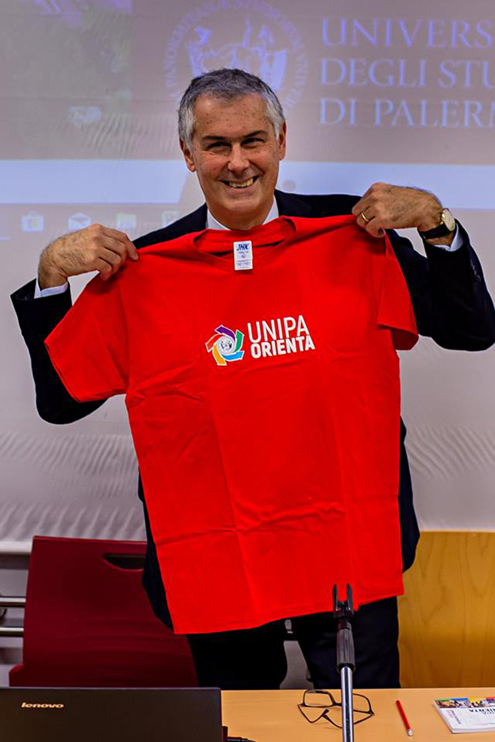 Welcome Week 2019 Rettore Fabrizio Micari