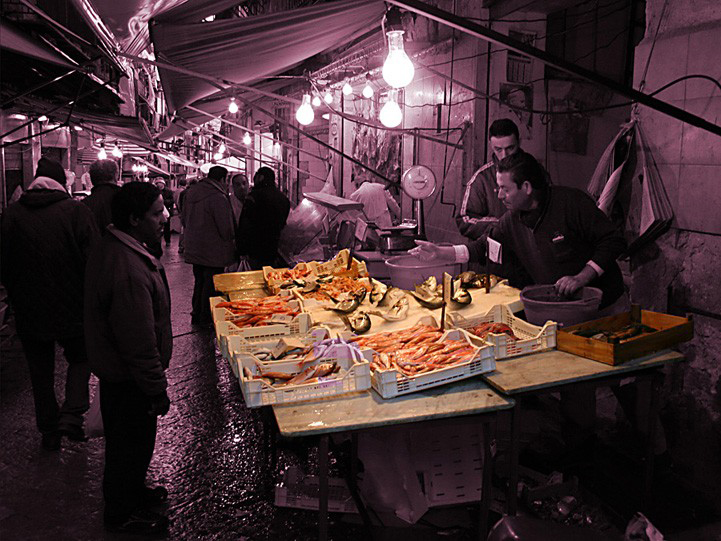 mercato del Capo Porta Carini Palermo